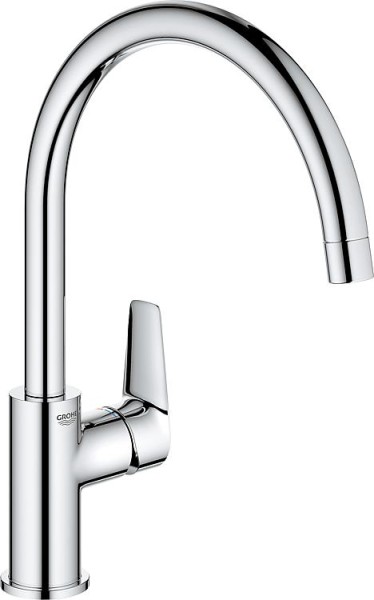 Spültischmischer Grohe Bauedge Schwenkauslauf Ausladung 223 mm chrom