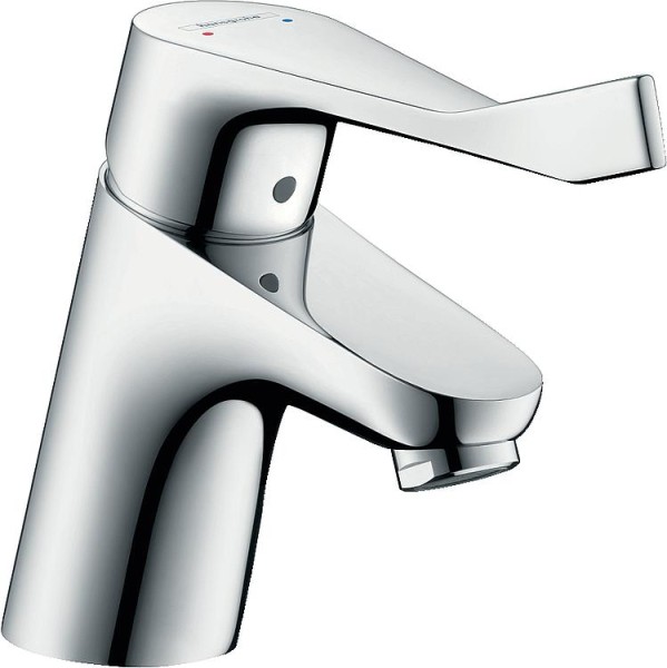 Waschtischmischer Hansgrohe 70 Focus Care, mit Ablaufgarnitur, chrom