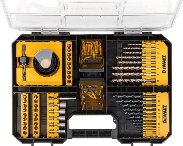 Bohrer- und Bit-Set DeWALT 100-teilig