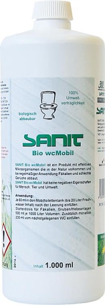 SANIT BIO wcMobil 1.000ml Flasche