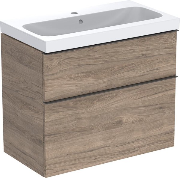 WTU+Keramik-WT Geberit iCon 750x705x485 mm Nussbaum hickory/Griff Lava