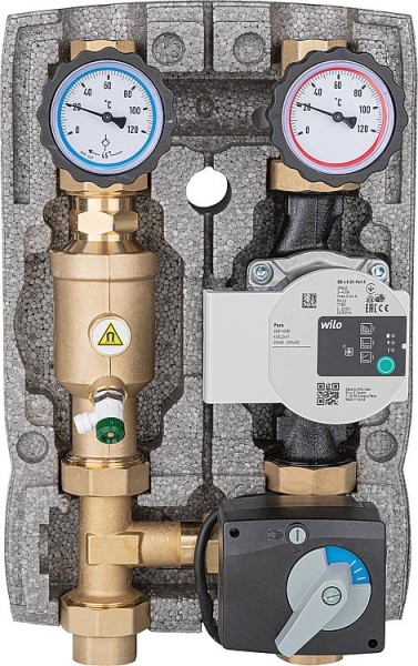 Heizkreisset Easyflow DN25(1") Magnetitabscheider gemischt, Pumpe und Mischermotor