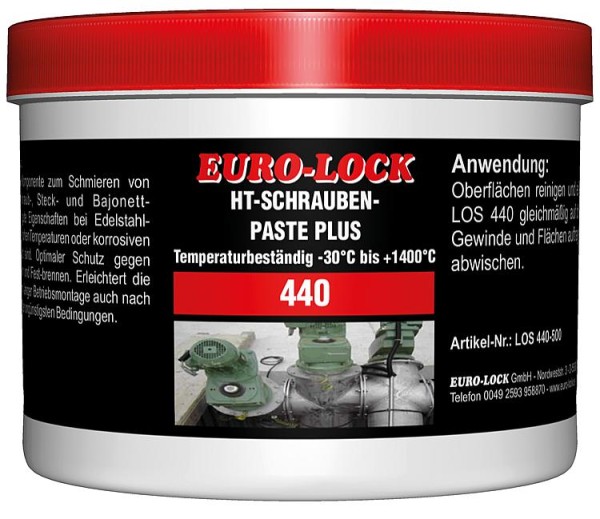 HT-Schraubenpaste Plus EURO-LOCK LOS 440 500g Dose