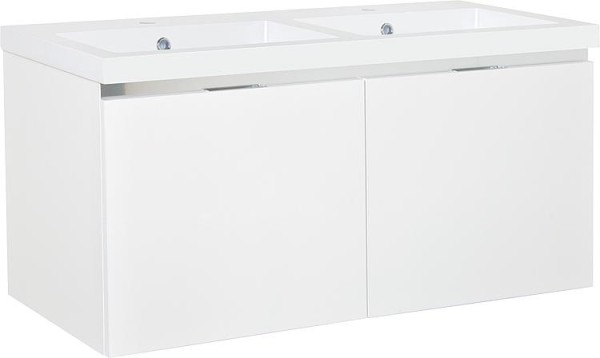 WTU+Mineralguss-WT EPIC weiß matt 2 Auszüge 1210x580x510mm