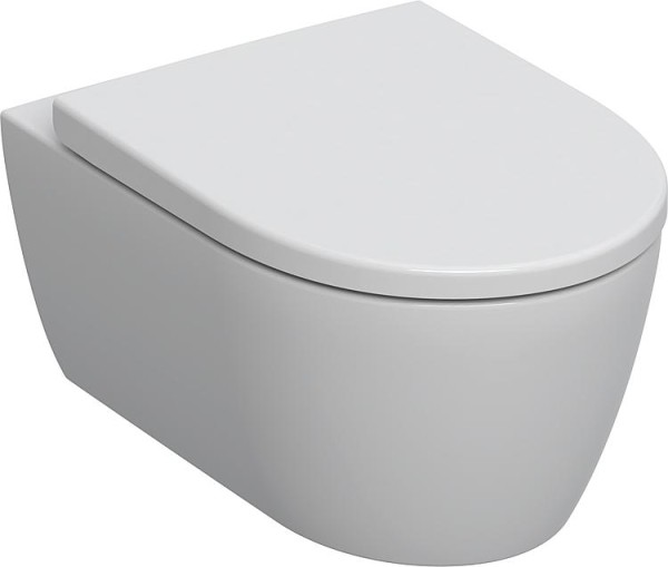 Combi-Pack Geberit iCon Wand-Tiefspül-WC weiß spülrandlos WC-Sitz Softclose QuickRelease