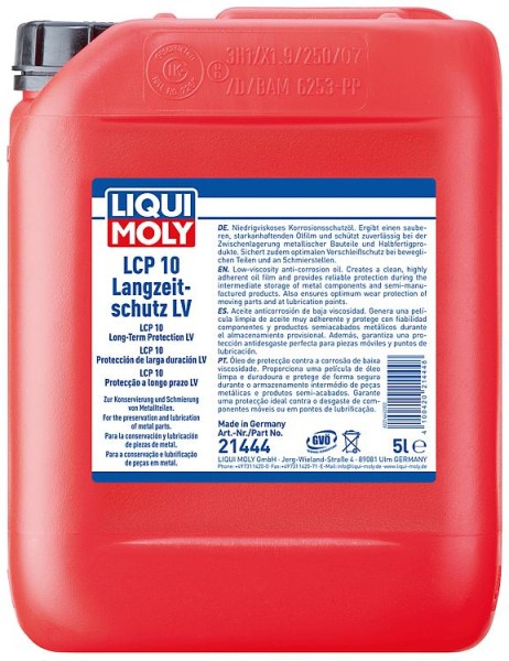 Langzeitschutz LIQUI MOLY LV LCP 10 5 l Kanister