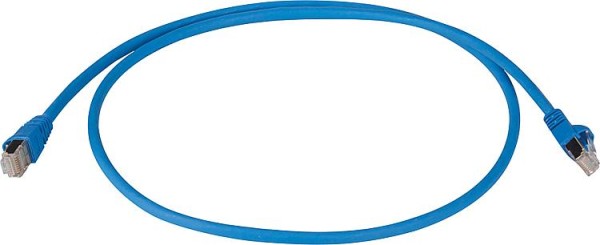 Patchkabel Cat.6A(IEC) MP8 FS 500 LSZH-0,5 m, blau