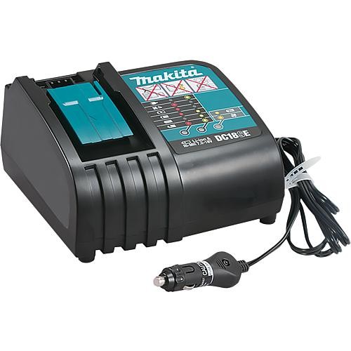 Akku-Auto-Ladegerät MAKITA DC18SE mit 12V oder 24V Spannung für 14,4V und 18V