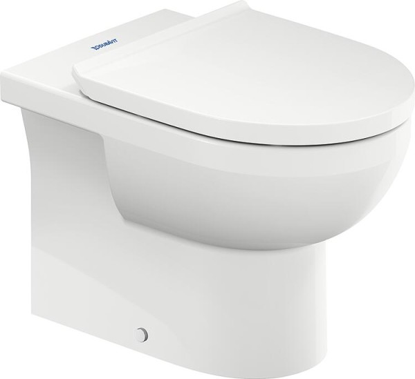 Stand-Tiefspül-WC Duravit No. 1, spülrandlos, weiß