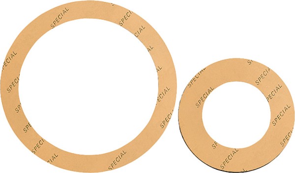 Spezial-Flanschdichtung DN=10 PN=6 18 x 38 mm 2mm stark