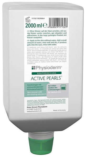 Handreiniger Physioderm Active Pearls 2l Varioflasche