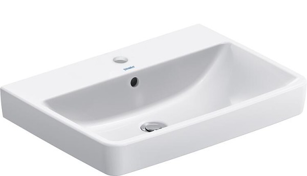 Waschtisch Duravit No. 1 BxHxT: 650 x 175 x 460 mm, m. Ül., m. 1 HL, weiß