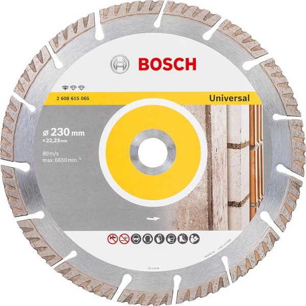 Diamanttrennscheibe BOSCH Standard for Universal Ø 230 x 22,23 x 2,6mm