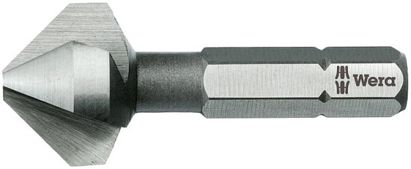 Kegelsenkerbit WERA 3-nutig Größe 12,40 mm M6