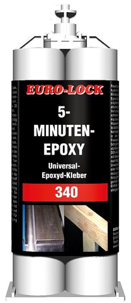 5-Minuten-Epoxy Kleber EURO-LOCK LOS 340, 50g Kartusche