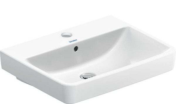 Waschtisch Duravit No. 1 BxHxT: 600 x 175 x 460 mm, m. Ül., m. 1 HL, weiß