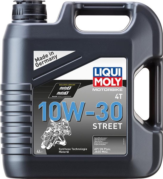 Motoröl (Motorrad) LIQUI MOLY Motorbike 4T 10W-30 Street 4l Kanister