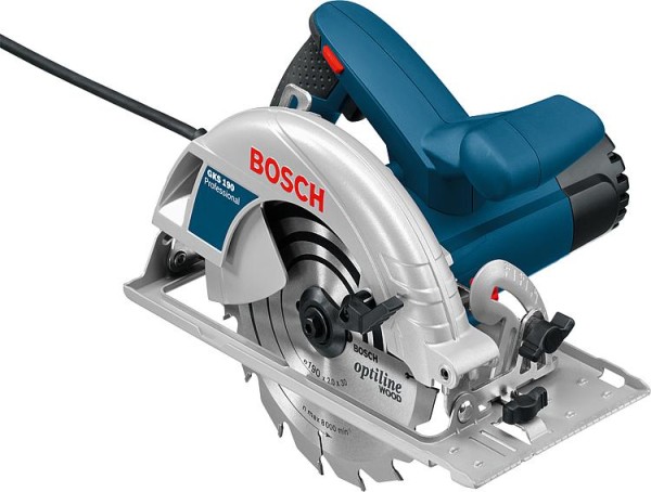 Handkreissäge BOSCH GKS 190 mit 1400 Watt Ø 190 mm