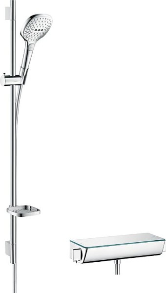 Brausethermostat-Set Hansgrohe Raindance Select E 120 Brausestange 900 mm, Handbrause Ø 120 mm und B