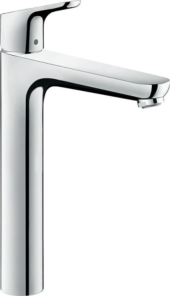 Waschtischmischer Hansgrohe 230 Focus Ausladung 185 mm chrom ohne Ablaufgarnitur