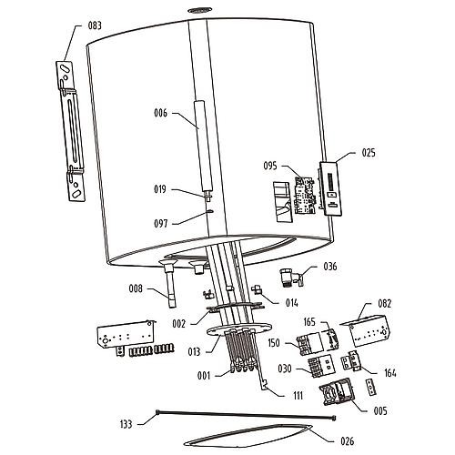 Elektronikmodul HSWHGRED-14 PLY 2RSM2K DIM