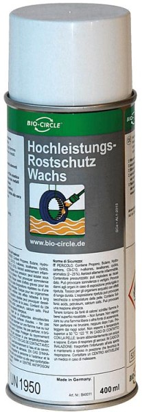 Hochleistungs-Rostschutz-Wachs BIO-CIRCLE 400ml Sprühdose