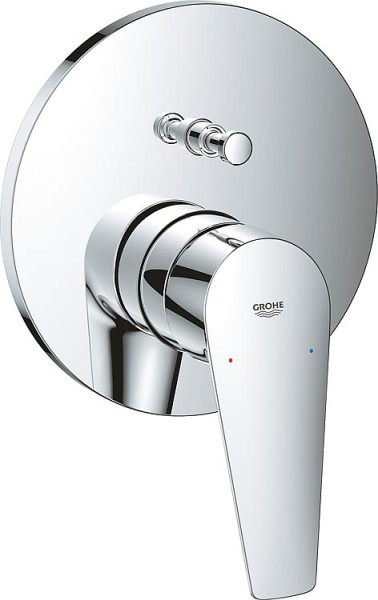 UP-Wannenmischer Grohe BauEdge Rosette Ø: 158 mm chrom