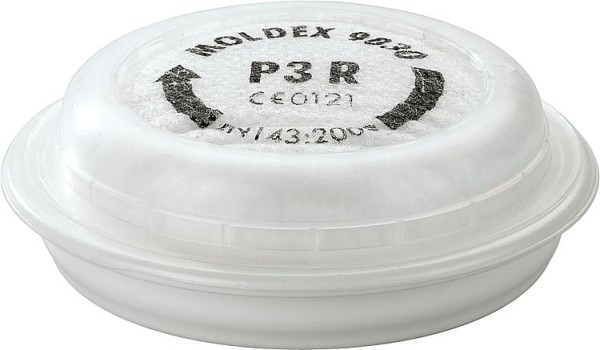 Partikelfilter Moldex P3 R EasyLock, für Serie 7000+9000 VPE=12 Stk.