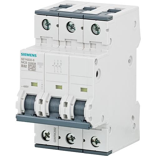 Leitungsschutzschalter Siemens, 10KA, 3-polig, C13A, 5SY4313-7