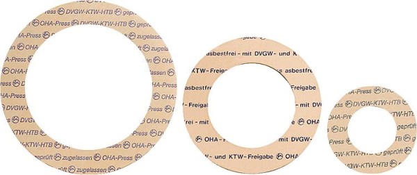 Dichtungen 90 x 142mm DN 80 PN 10/16/40 EINZELN