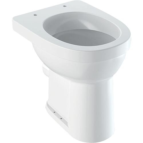 Stand-Flachspül-WC Geberit Renova Comfort barrierefrei, erhöht BxHxT: 355x450x475mm, Abgang waagerec