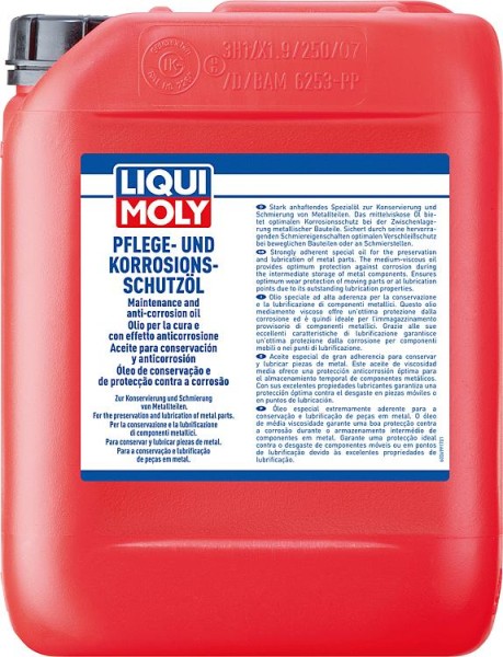 Pflege- und Korrosionsschutzöl LIQUI MOLY 5 l Kanister