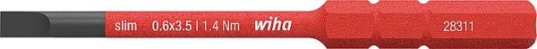 VDE-slimBit Wiha® Schlitz 3,5x0,6mm