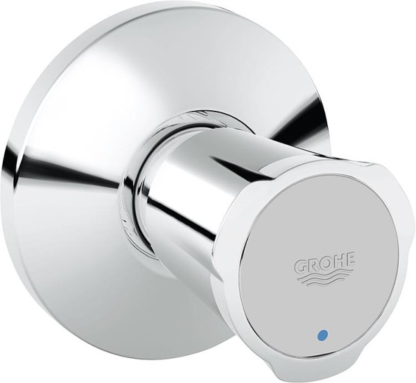 Grohe UP-Ventil Oberbau Grohe Costa stufenlose Einbautiefe Markierung blau chrom 19854001