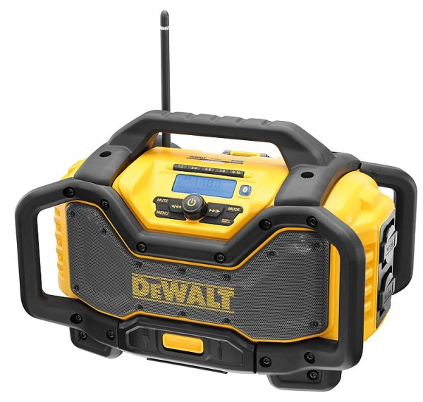 Akku-Baustellenradio DeWalt DCR027, inkl. Netzteil und Akku - Ladefunktion