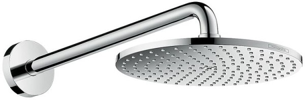 Kopfbrause Hansgrohe Raindance S 240 1 jet PowderRain mit Brausearm, ø: 240mm chrom 27607000