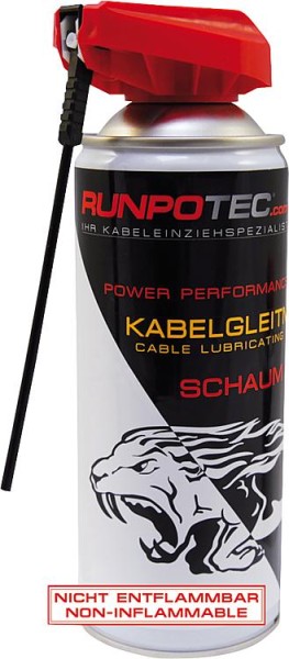 Kabelgleitmittel RUNPOTEC Spray 400ml