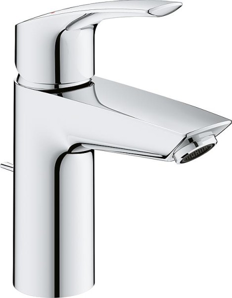 Waschtischmischer Grohe Eurosmart S-Size Ausladung 109 mm chrom mit Ablaufgarnitur