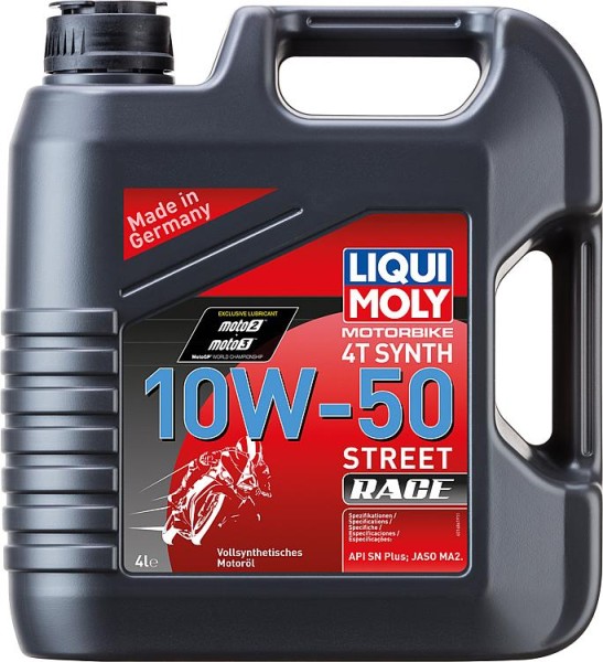 Motoröl (Motorrad) LIQUI MOLY Motorbike 4T Synth 10W-50 4l Kanister