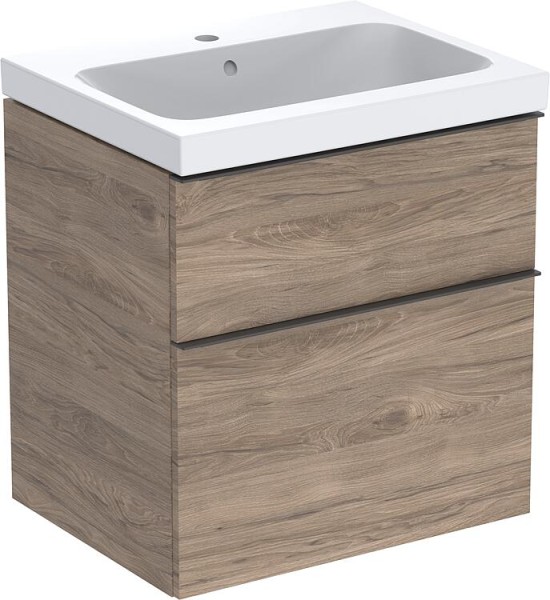 WTU+Keramik-WT Geberit iCon 600x705x485 mm Nussbaum hickory/Griff Lava