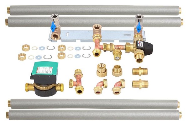 Anschlussset Wolf für CSZ-2, Warm- und Kaltwasser 7701136