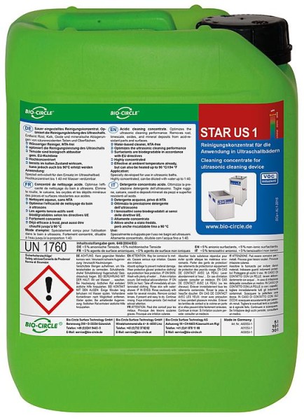 Rost- und Kalkreiniger BIO-CIRCLE STAR US 1 20l Kanister