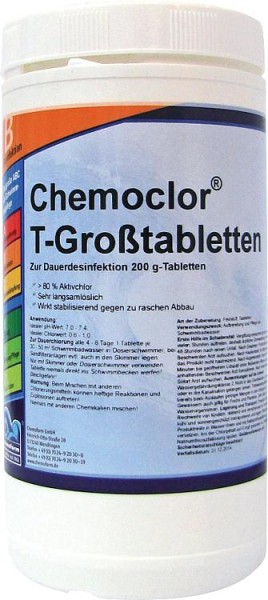 SANIT Chemoclor-T-Großtabletten 5 kg Eimer