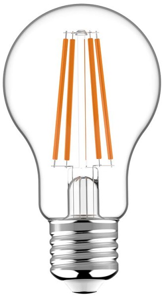 LED Filament Leuchtmittel - Glühlampe A60 E27 7W 806lm 2700K Klar 330°