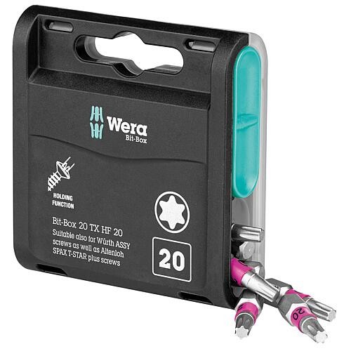 Bit-Großpackung WERA 867/1 TORX® mit Haltefunktion,T20, VPE = 20 Stück 50577770015057777001