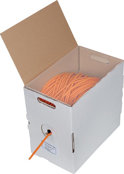 Datenleitung in Box 200 Meter in Box a 200 Meter STO 4X2X AWG 23 PiMF FRNC OR