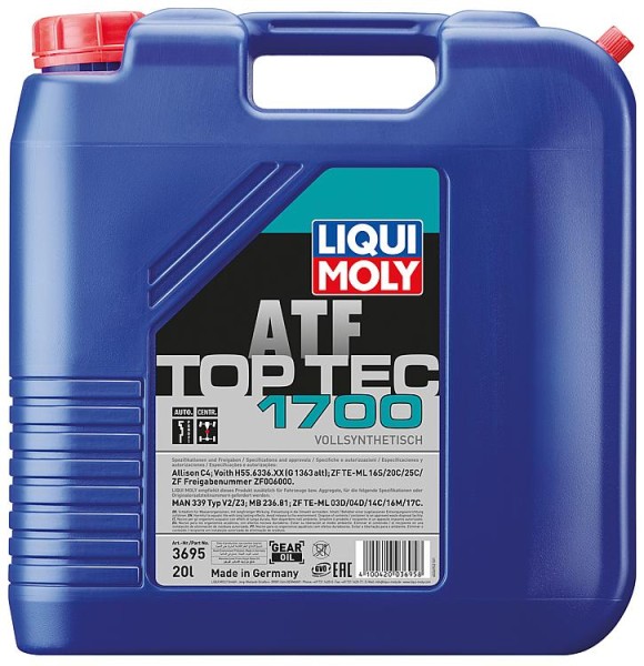 Getriebeöl LIQUI MOLY Top Tec ATF 1700 20l Kanister