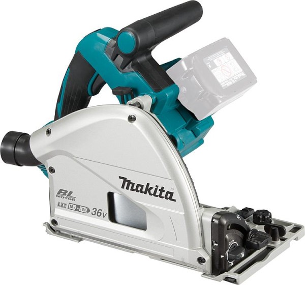 Akku-Tauchsäge Makita 2x18V DSP600ZJ, ohne Akkus und Ladegerät