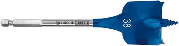 Flachfräsbohrer BOSCH® EXPERT SELFCUT Speed Ø 38,0 x 152 mm mit 1/4" Sechskantaufnahme