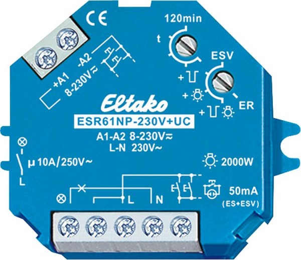 Stromstoßschalter Eltako ESR61NP-230V+UC